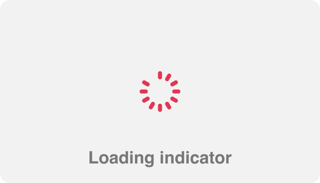 Loading indicator