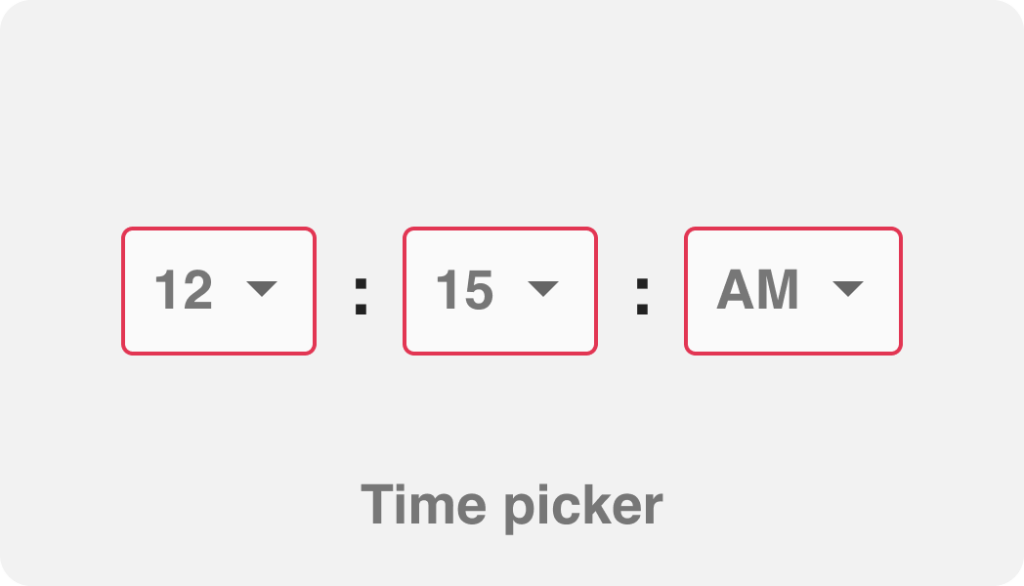 Time picker