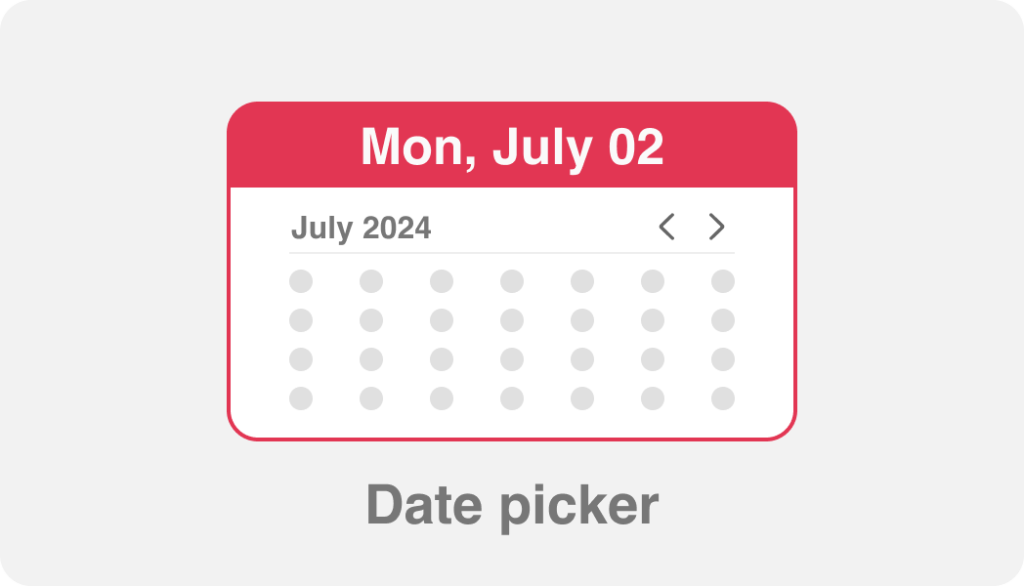 Date picker